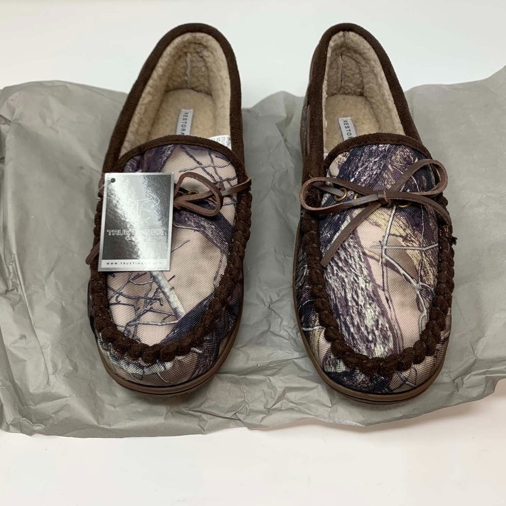 Restoration Slippers, Camo, Mens Size 11